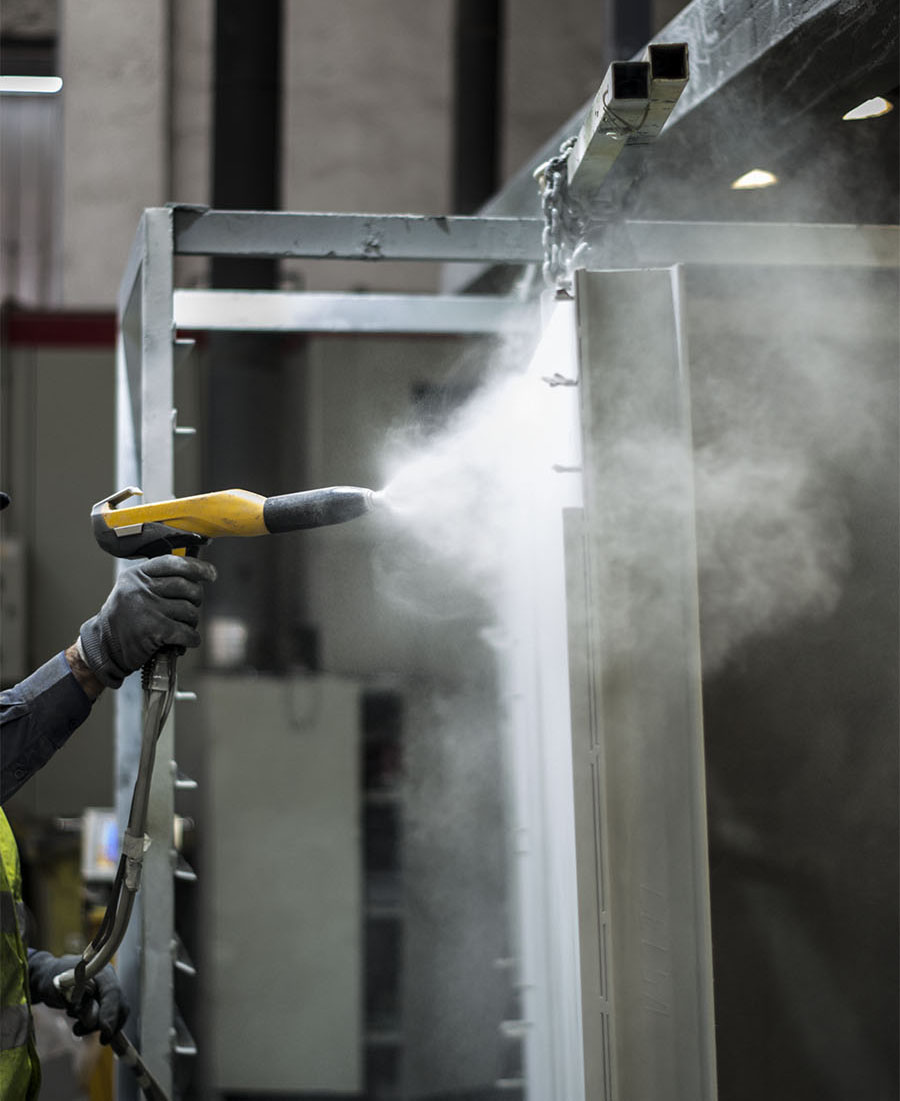 acabados en pintura industrial