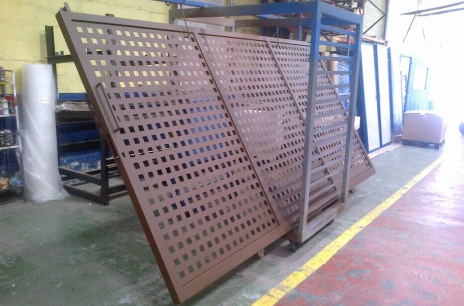 pintura para piezas de grandes dimensiones